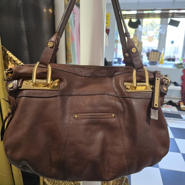 B. Makowsky Leather Hobo